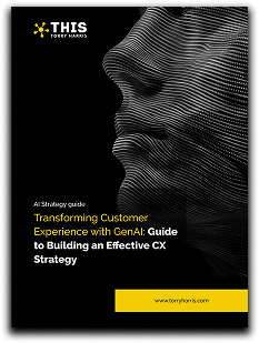 Transforming Customer Experience with GenAI guide cover