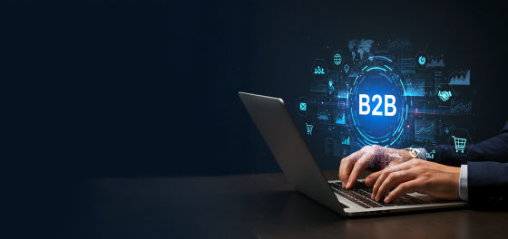 What is an online marketplace in enterprise and B2B contexts